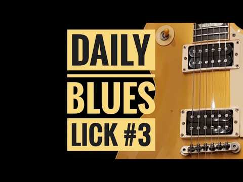 Andy's Lab - Daily Blues Licks #3 - Guitar Lesson