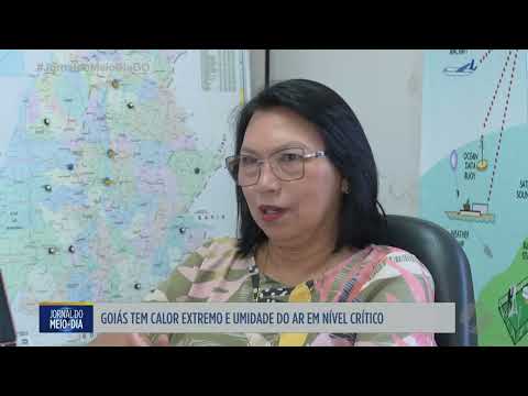 Goiás enfrenta calor extremo e umidade do ar chega a nível crítico