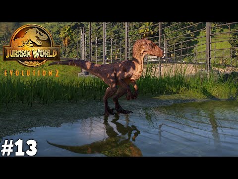 Jurassic World Evolution 2 Gameplay (PS5) Part 13 - Unleash The Velociraptor