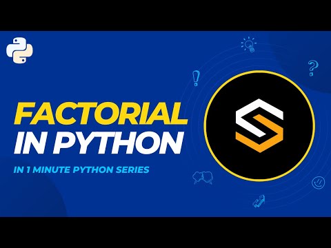 Python Tutorial For Beginners Factorial 3