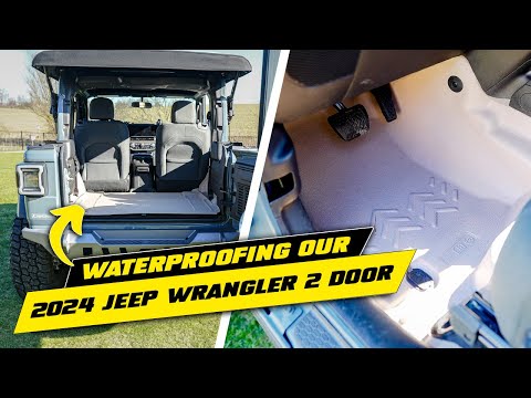 How to waterproof your 2024 Jeep Wrangler (2 Door)