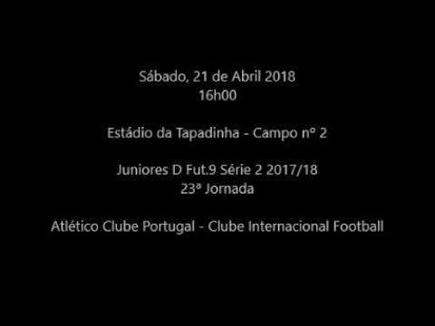 AFL Juniores D S13 Série 2 2017/18 - Jornada 23 Atlético 0-3 CIF