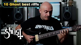 Ghost 10 best guitar riffs #guitar #ghost #riff #riffs #cover #covers #rock #metal #halloween