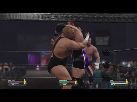 ECW HARDCORE TV EP#1 - CW Anderson Vs Terry Funk Vs Tazz