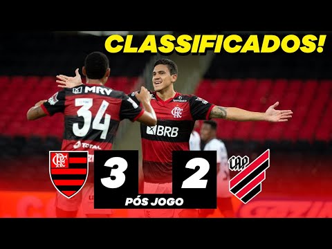 CLASSIFICADASSOS! PÓS-JOGO: FLAMENGO 3-2 ATHLÉTICO-PR!