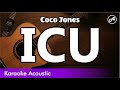 Coco Jones - ICU (karaoke acoustic)