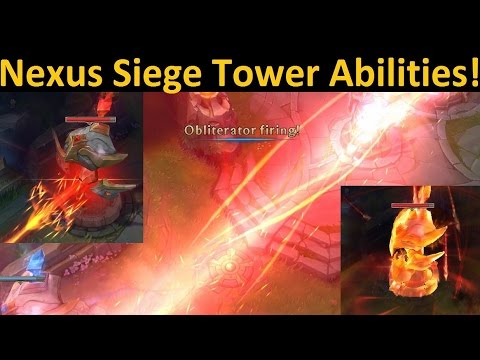 New Nexus Siege Featured Game Mode - Obliterator Beams, Flash Zones, Rocket Towers, and More!