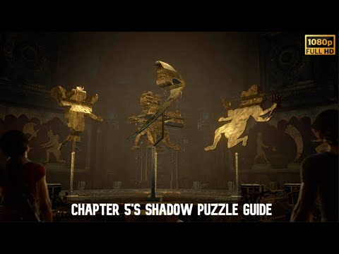 [Uncharted: The Lost Legacy] | Chapter 5's Shadow Puzzle Full Guide Gameplay Full HD
