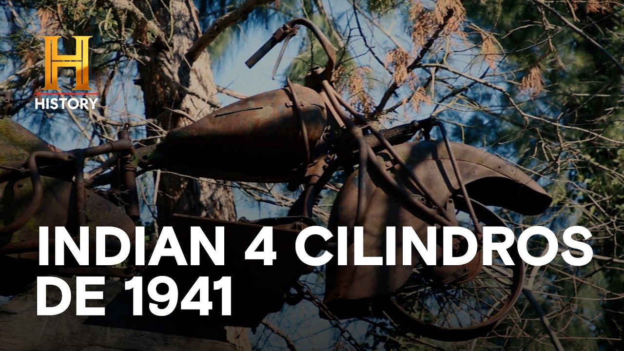 INDIAN 4 CILINDROS DE 1941 - CAZADORES DE TESOROS