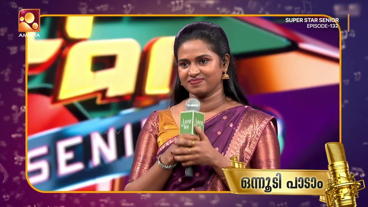 "മോൾ, പാടി പക്ഷെ..." | Archana | Onnudi Paadaam | Super Star Senior | Epi 132