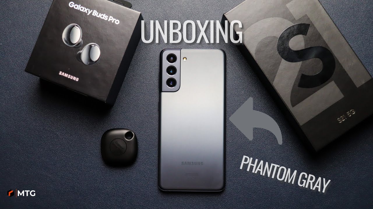 Samsung Galaxy S21 Phantom Gray Unboxing + First Impressions: Midrange or Flagship?