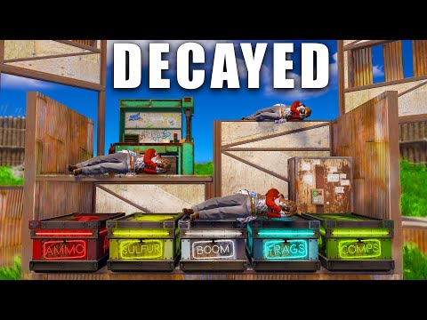 we raided a decaying clan base...