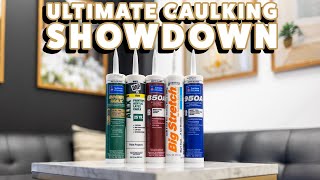 Paintable Caulk Showdown: Who will STRETCH ahead of the competition!