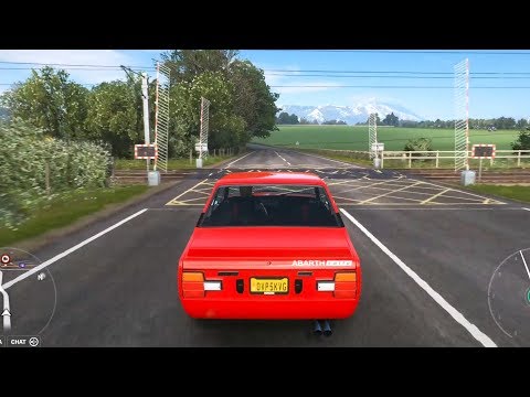Forza Horizon 4 - Abarth Fiat 131 1980 - Open World Free Roam Gameplay (HD) [1080p60FPS]