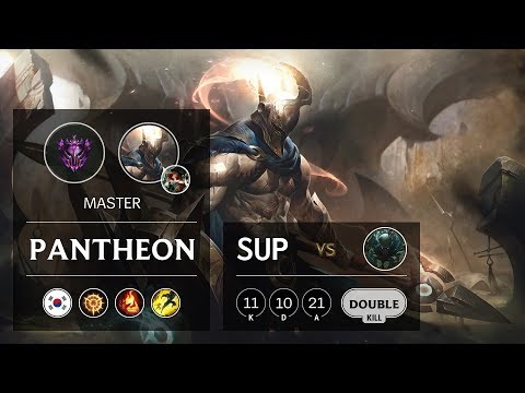 Pantheon Support vs Pyke - KR Master Patch 9.18