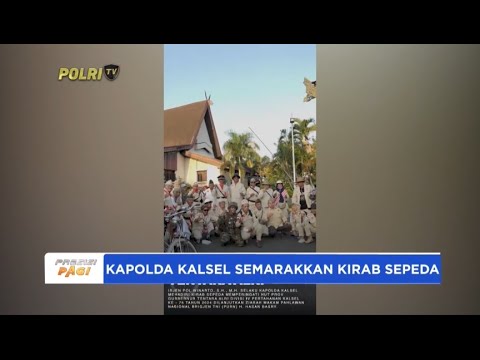POLDA KALSEL GELAR KIRAB SEPEDA