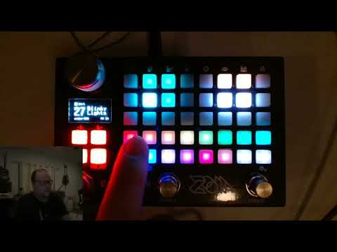 Empress ZOIA patch walkthrough:  "Blinky Lights -- a generative pixel art"