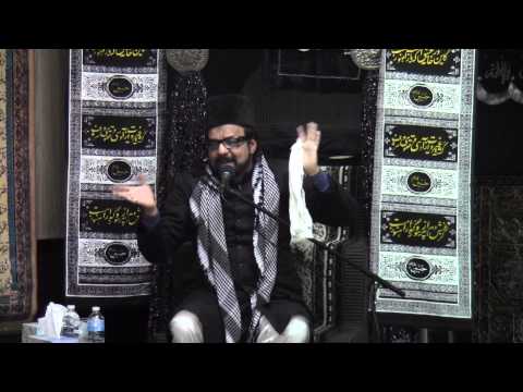 Muharram 26, 1436 Majlis at Astaana-e-Zehra - Moulana Abid Bilgrami