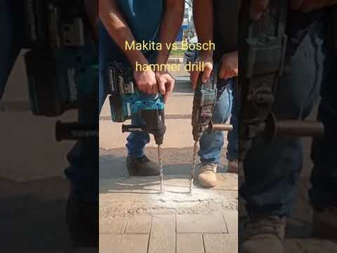 Makita VS Bosch hammer drill! #shorts# #MrRam Hack Teck#