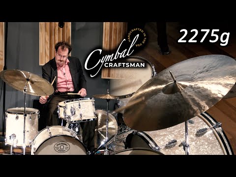 22" Cymbal Craftsman "Bill Stewart-Style" Ride - 2275g (Cymbal Sunday)
