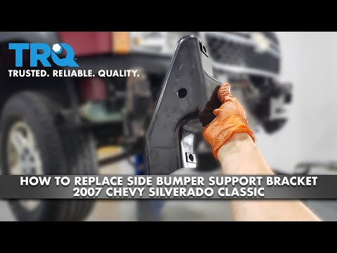 How to Replace Front Side Bumper Support Bracket 2007-14 Chevy Silverado