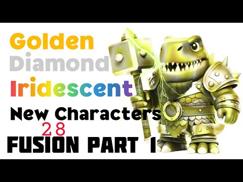 New Golden, Diamond & Iridescent 42 Characters in Animash! (Part 1) – Must Watch! @MauraGamer