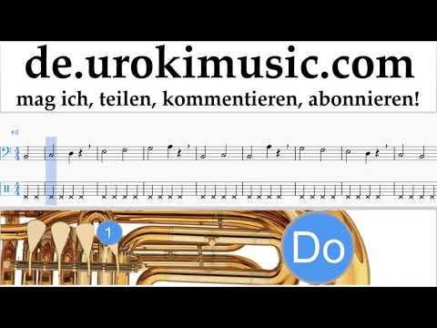 Tubaunterricht Jingle Bell Rock Noten Lernen Teil#1 um-i995