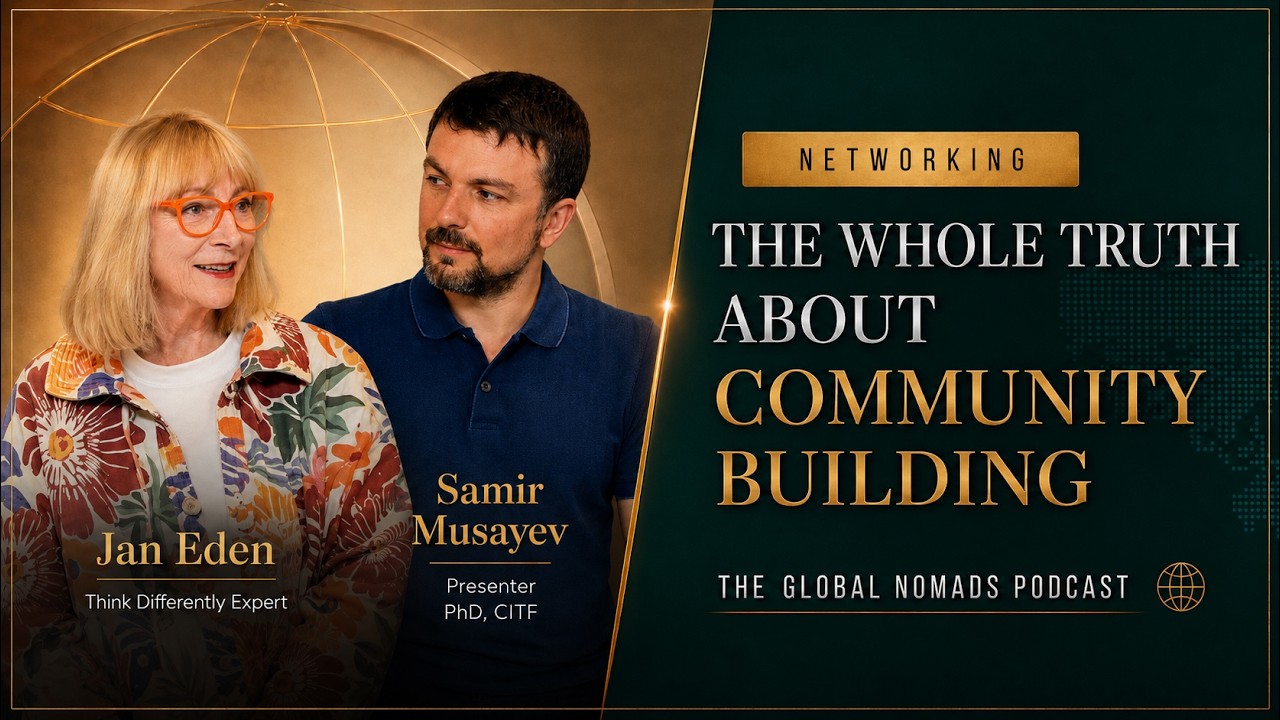 Building Bridges: Why Immigrants Strengthen Communities with Jan Eden, an episode of The Global Nomads' Podcast