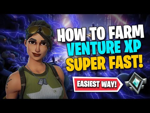How To Farm MILLIONS of Venture XP DAILY in Save The World!
