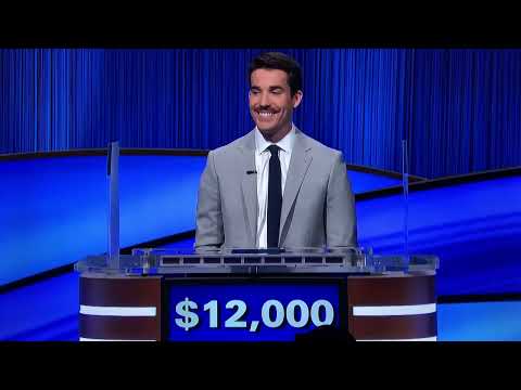 FINAL JEOPARDY RERUN FROM MATT AMODIO 30TH WIN--DAY 2 CONTINUES WITH CONCLUSION LATER TODAY