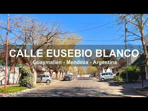 Calle Eusebio Blanco - Dorrego - Guaymallén - Mendoza - Argentina