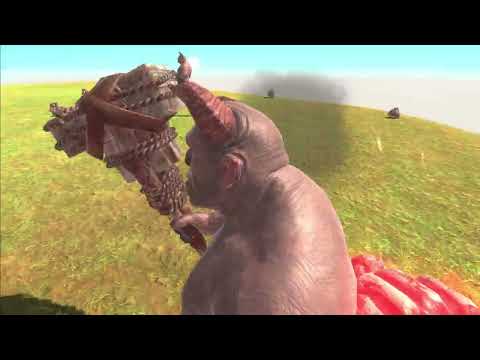 Animal Revolt Battle Simulator - Lava Golem vs Ogre Lord - Inferners - Pepsi Gaming