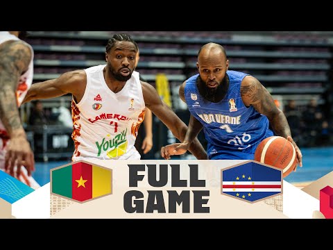 Cameroon v Cape Verde | Full Basketball Game | FIBA Basketball World Cup 2027 African Qualifiers