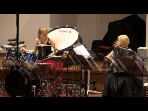 Female percussionist London