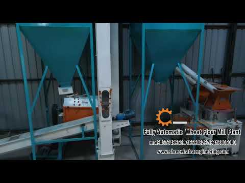500 Kg/Hr Industrial Atta Chakki Machine