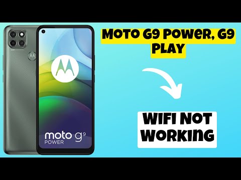 Wifi Not Working || Wifi not connecting problem || Wifi not showing problem Moto G9 Power, G9 Play