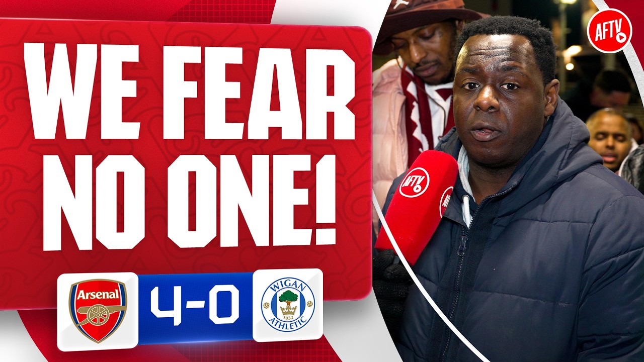 We Fear No One In The FA Cup! (Jason) | Arsenal 4-0 Wigan