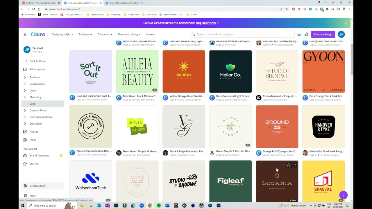 Creating a style guide in Canva