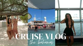 CRUISE VLOG IN THE BAHAMAS: royal caribbean, cococay beach + cruise friends!