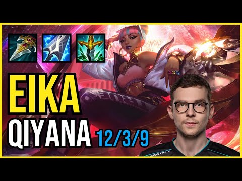EIKA - QIYANA vs NAUTILUS Mid - EUW Challenger - Patch 11.7