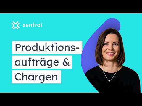 Produktionsaufträge mit Chargenartikeln managen I PRODUKTION #2 🎓