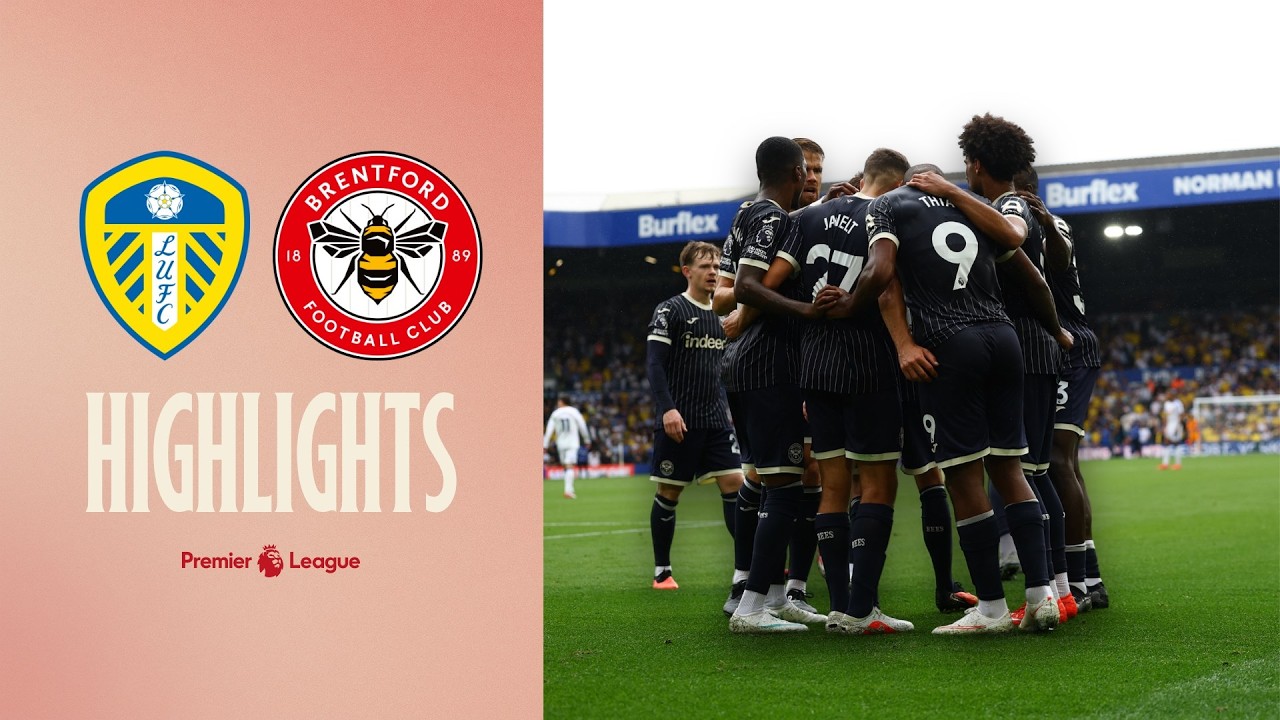 Leeds United FC 1 - 1 Brentford FC highlights