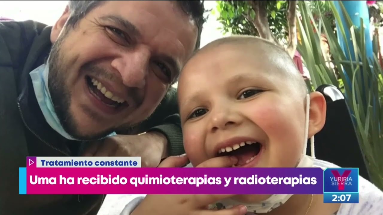 Niña de ocho años lucha contra el sarcoma de Ewing, un raro tipo de cáncer | Noticias Yuriria Sierra