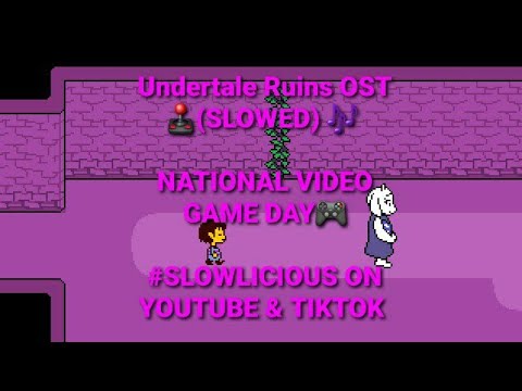 🎮 Undertale Ruins OST (SLOWED) 🎶 @slowlicious