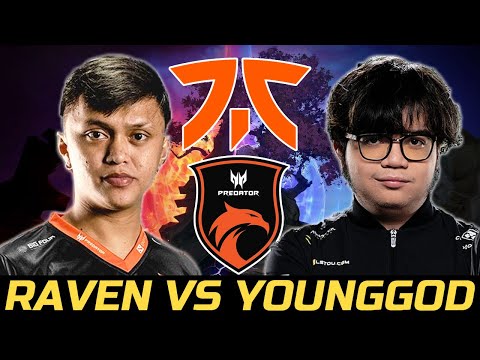 RAVEN VS YOUNGGOD - TNC VS FNATIC CARRIES BATTLE
