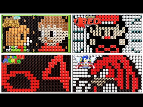 Top 10 NEW MUSIC Courses in Super Mario Maker 2 (Animal Crossing, SM64, Pokemon Red & More!)