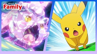 Pokémon Moves and Battles! | Pokémon Horizons: Season 2 | Netflix Family