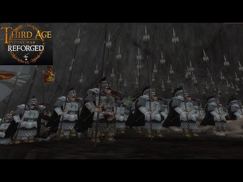 DWARVEN INVASION OF ERYN LASGALEN (Siege Battle) - Third Age: Total War (Reforged)