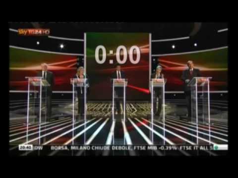 Il Confronto - candidati per le primarie del centrosinistra 2012