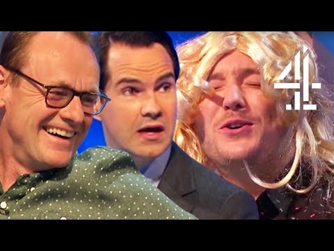 Creeped Out by Jon Richardson's Fake Orgasm!! | Best of Jon 8 Out of 10 Cats Does Countdown Pt. 4